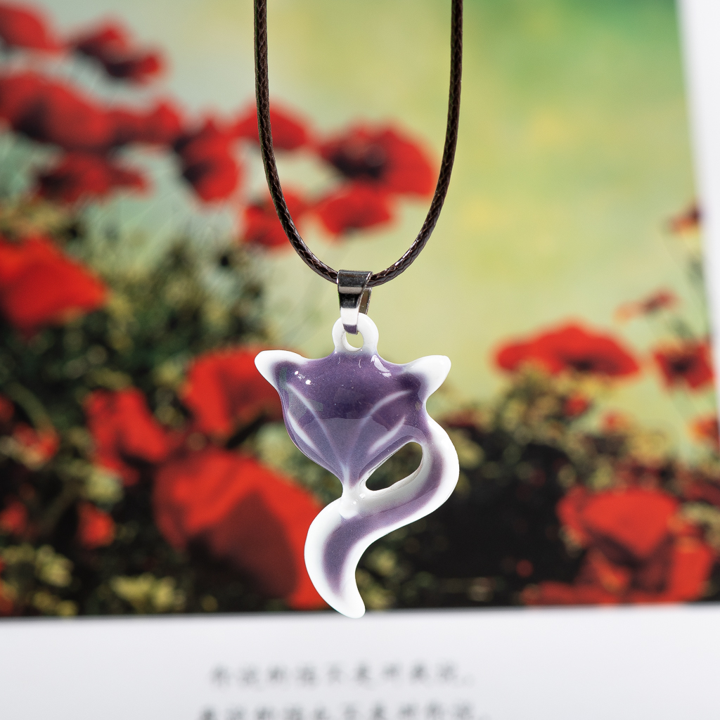 Ceramic Fox Pendant Cute Carto - Snake Plant Ceramic 评论和价格