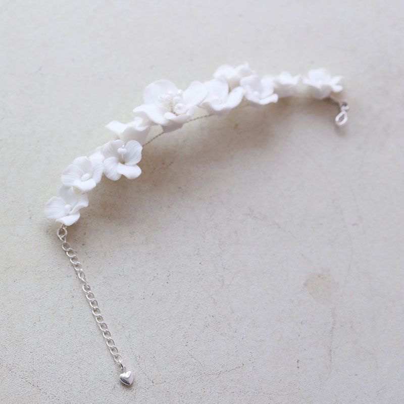 White Porcelain Flower Bridal  - Snake Plant Ceramic 评论和价格